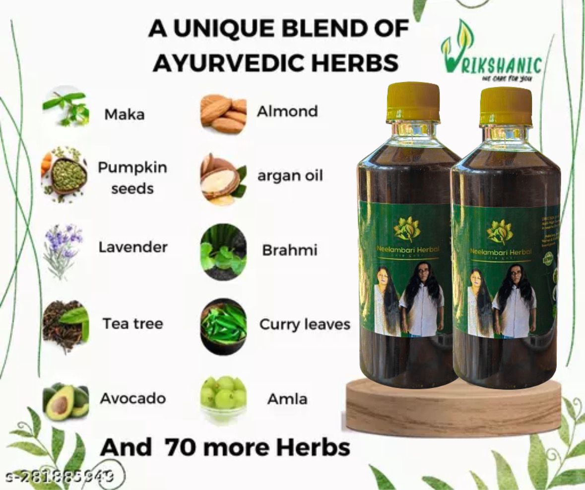 Adivasi Neelambari Herbal Hair OIl🌿